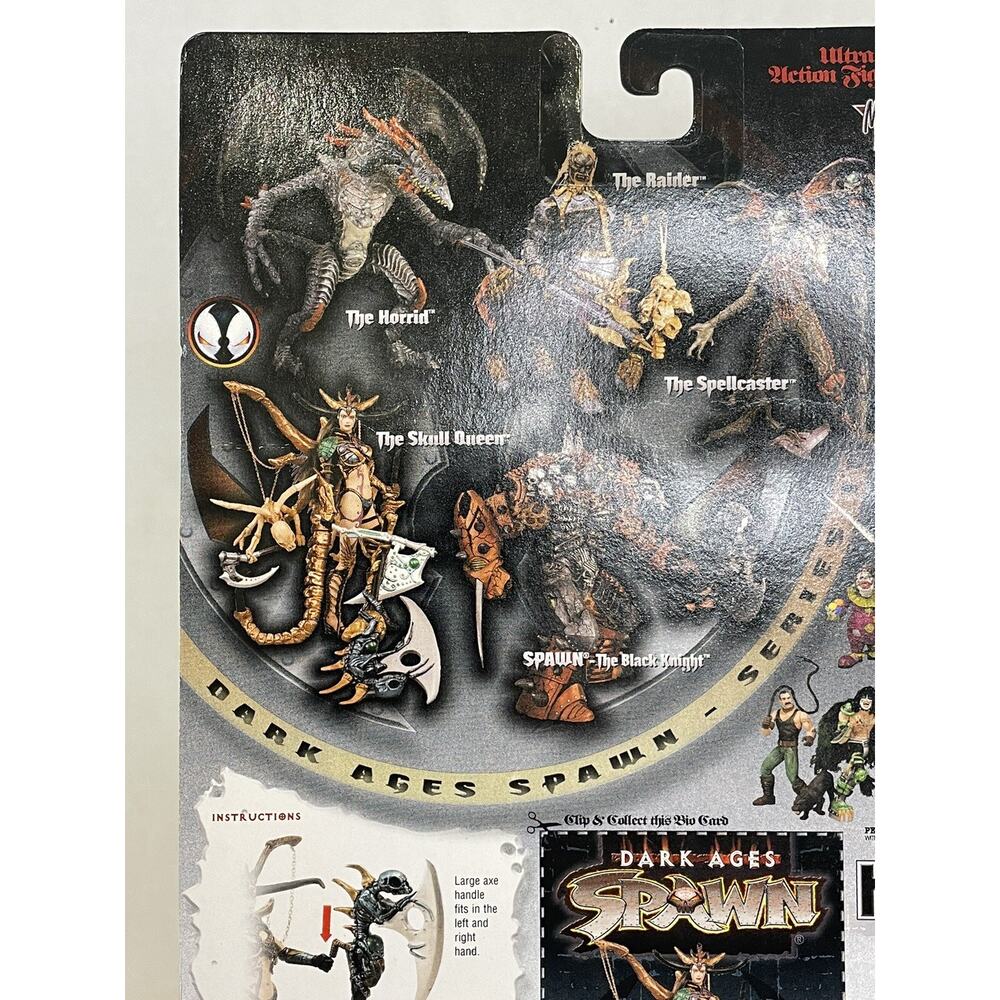 McFarlane Spawn Dark Ages Series 11 The Skull Queen Action‎ Figure NIB 1998 - Picture 7 of 14
